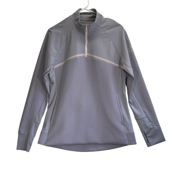 Adidas Hybrid QTR ZJ Zip Lavender Golf Jacket. Size M - Picture 16 of 16